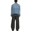 Veste BB Monogram coupe ample « Bleu » 675208TMW374437
