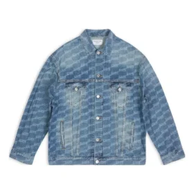 Veste BB Monogram Large Fit « Blue » 675208TMW370443
