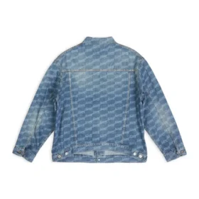 Veste BB Monogram Large Fit « Blue » 675208TMW370443