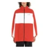 Veste bicolore à fermeture éclair intégrale « Rouge Blanc » 571434TYB186403