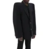 Veste Boxy « Noir » 790795TKT281000