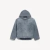 Veste à capuche en denim pour homme, bleu foncé Veste à capuche en denim pour homme, bleu foncé