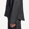 Veste à capuche en denim pour homme, couleur indigo brut Veste à capuche en denim pour homme, couleur indigo brut