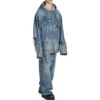 Veste à capuche oversize « Blue » 719315TNW56-4268