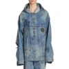 Veste à capuche oversize « Blue » 719315TNW56-4268