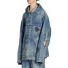 Veste à capuche oversize « Blue » 719315TNW56-4268
