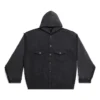 Veste à capuche Paris Hybrid « Noir » 738737TNW111700