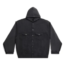 Veste à capuche Paris Hybrid « Noir » 738737TNW111700