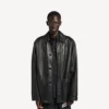 Veste carcoat pour homme, noire Veste carcoat pour homme, noire