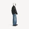 Veste Coach pour homme Balenciaga | Collaboration NBA, couleur noire Veste Coach pour homme Balenciaga | Collaboration NBA, couleur noire