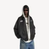 Veste Coach pour homme Balenciaga | Collaboration NBA, couleur noire Veste Coach pour homme Balenciaga | Collaboration NBA, couleur noire