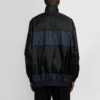 Veste coupe-vent BB en nylon patchwork à fermeture éclair intégrale « Navy Black » 623019TIO544100