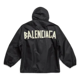 Veste coupe-vent à capuche Tape Type « Black » 738762TLO251000