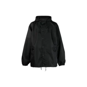 Veste coupe-vent à capuche Tape Type « Black » 738762TLO251000
