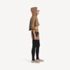 Veste courte techwear pour femme, couleur camel Veste courte techwear pour femme, couleur camel