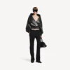 Veste croisée pour femme, noire Veste croisée pour femme, noire
