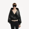 Veste croisée pour femme, noire Veste croisée pour femme, noire