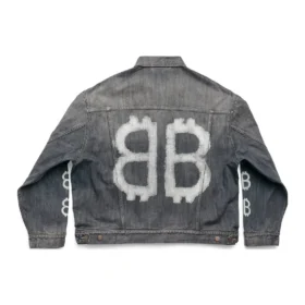 Veste Crypto Large Fit « Light Blue » 750983TNW654036