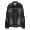 Veste décontractée à manches longues unie avec logo SS21, noire 620746TIW435720