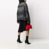 Veste décontractée à manches longues unie avec logo SS21, noire 620746TIW435720