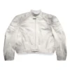 Veste de motard oversize « White » 744983TOS149012