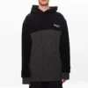 Veste de sport à capuche Cola Label Splicing « Black » 621069T31754088