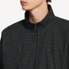 Veste de survêtement ajustée pour homme, bleu marine/vert foncé Veste de survêtement ajustée pour homme, bleu marine/vert foncé