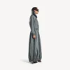 Veste de survêtement à col montant pour femme, couleur gris éléphant Veste de survêtement à col montant pour femme, couleur gris éléphant