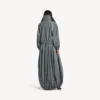 Veste de survêtement à col montant pour femme, couleur gris éléphant Veste de survêtement à col montant pour femme, couleur gris éléphant