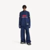 Veste de survêtement de football 3B pour homme, couleur bleu marine foncé Veste de survêtement de football 3B pour homme, couleur bleu marine foncé