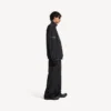 Veste de survêtement de football 3b pour homme, noire Veste de survêtement de football 3b pour homme, noire