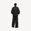 Veste de survêtement de football 3b pour homme, noire Veste de survêtement de football 3b pour homme, noire