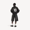 Veste de survêtement de football pour homme, noire Veste de survêtement de football pour homme, noire