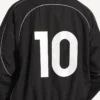 Veste de survêtement de football pour homme, noire Veste de survêtement de football pour homme, noire