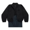 Veste de survêtement à empiècements « Black » 770500TNQ251000