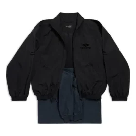 Veste de survêtement à empiècements « Black » 770500TNQ251000