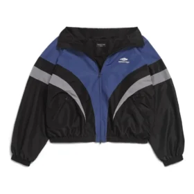 Veste de survêtement à épaules dénudées 3B Sports Icon « Black Blue » 790756TMO101000