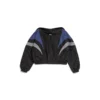 Veste de survêtement à épaules dénudées 3B Sports Icon « Black Blue » 790756TMO101000