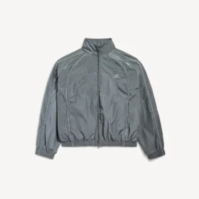 Veste de survêtement pour homme « Bodies » en gris éléphant
