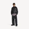 Veste de survêtement pour homme, noir/bordeaux Veste de survêtement pour homme, noir/bordeaux