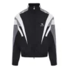 Veste de survêtement sportive B « Noir Gris Blanc » 681438TKO481269