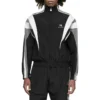 Veste de survêtement sportive B « Noir Gris Blanc » 681438TKO481269