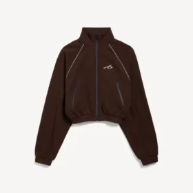 Veste de survêtement techwear pour femme, couleur moka