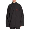 Veste de survêtement zippée 3B Sports Icon « Black Red » 720158TKO481000