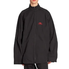Veste de survêtement zippée 3B Sports Icon « Black Red » 720158TKO481000