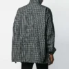 Veste de track en nylon à carreaux « Black » 571439TEM181070