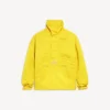 Veste demi-zip pour homme « Bodies » en jaune Veste demi-zip pour homme « Bodies » en jaune