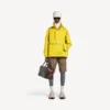 Veste demi-zip pour homme « Bodies » en jaune Veste demi-zip pour homme « Bodies » en jaune