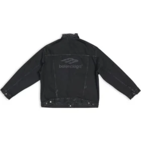 Veste Denim 3B Sports Icon, coupe large « Noir » 704298TBP471029