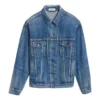 Veste Denim à logo « Blue » 557388TBP464773